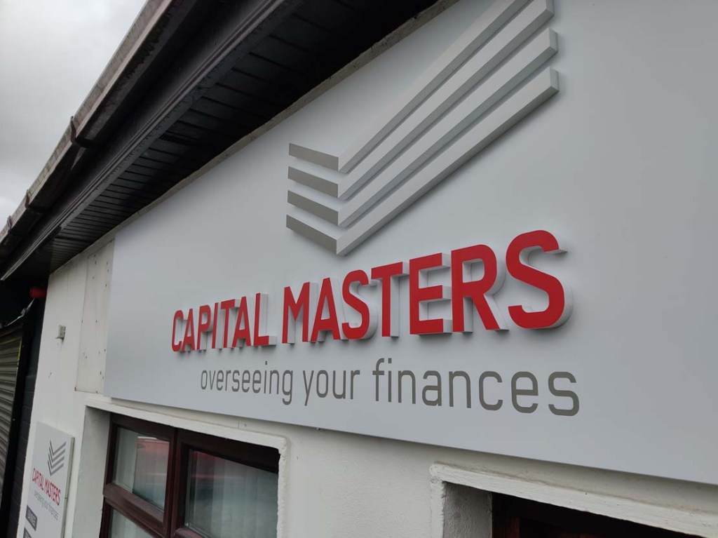 Capital Masters 3D Sign